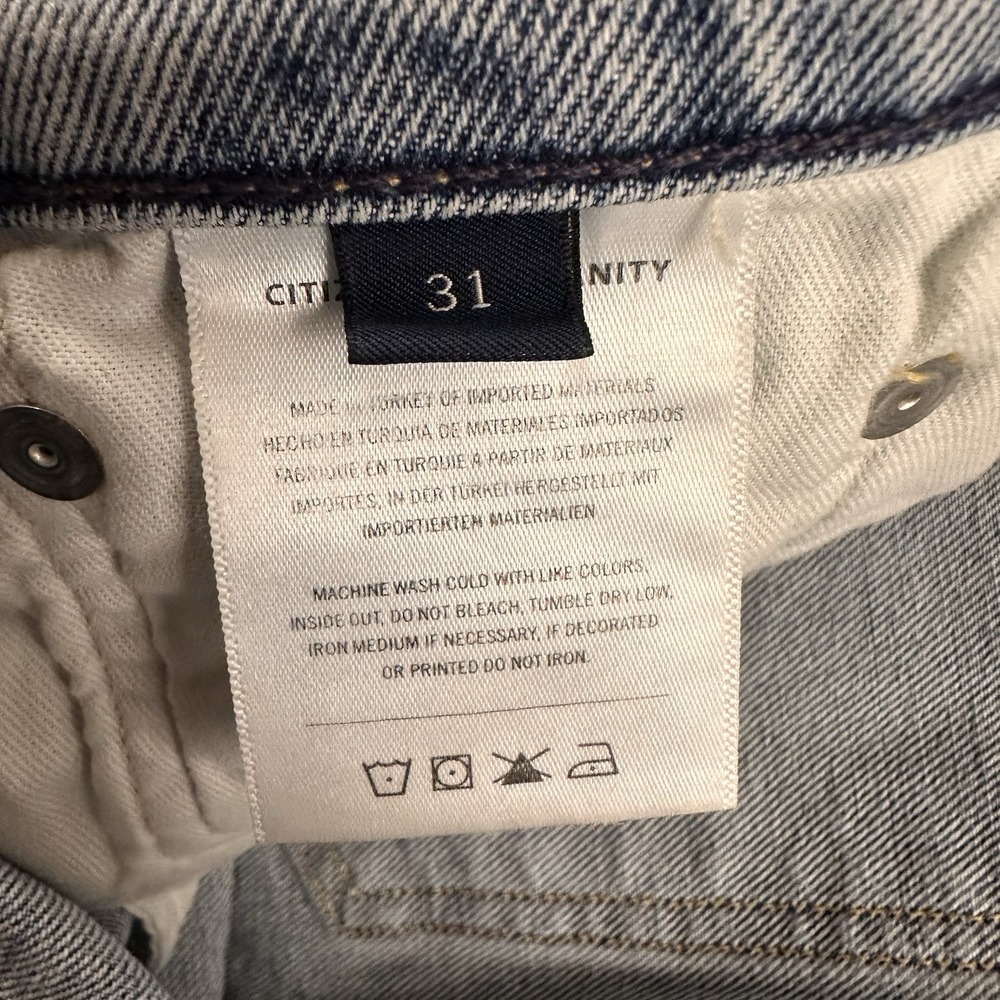Citizens of Humanity Florence Jeans‎ Women's 31 BOHO Distressed button fly - Picture 16 of 16